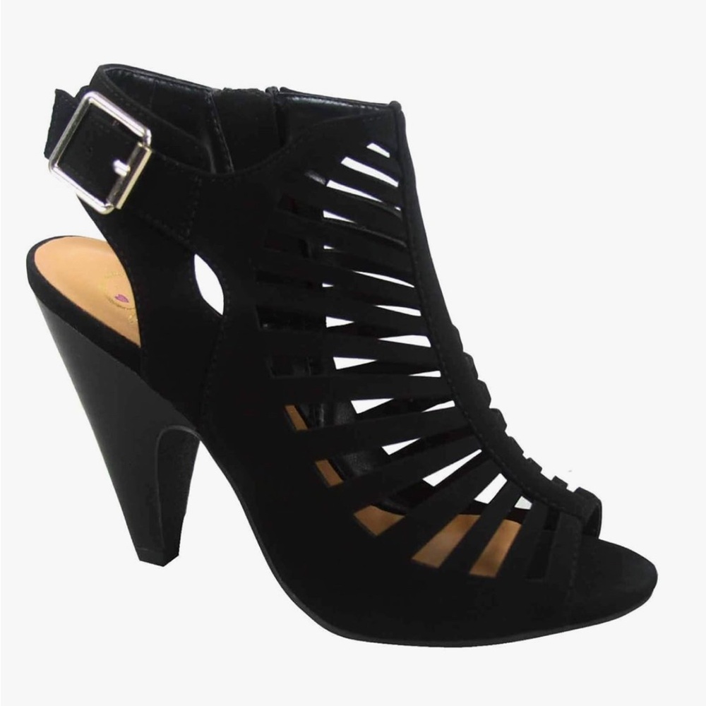 Strappy peep toe Heeled Sandals